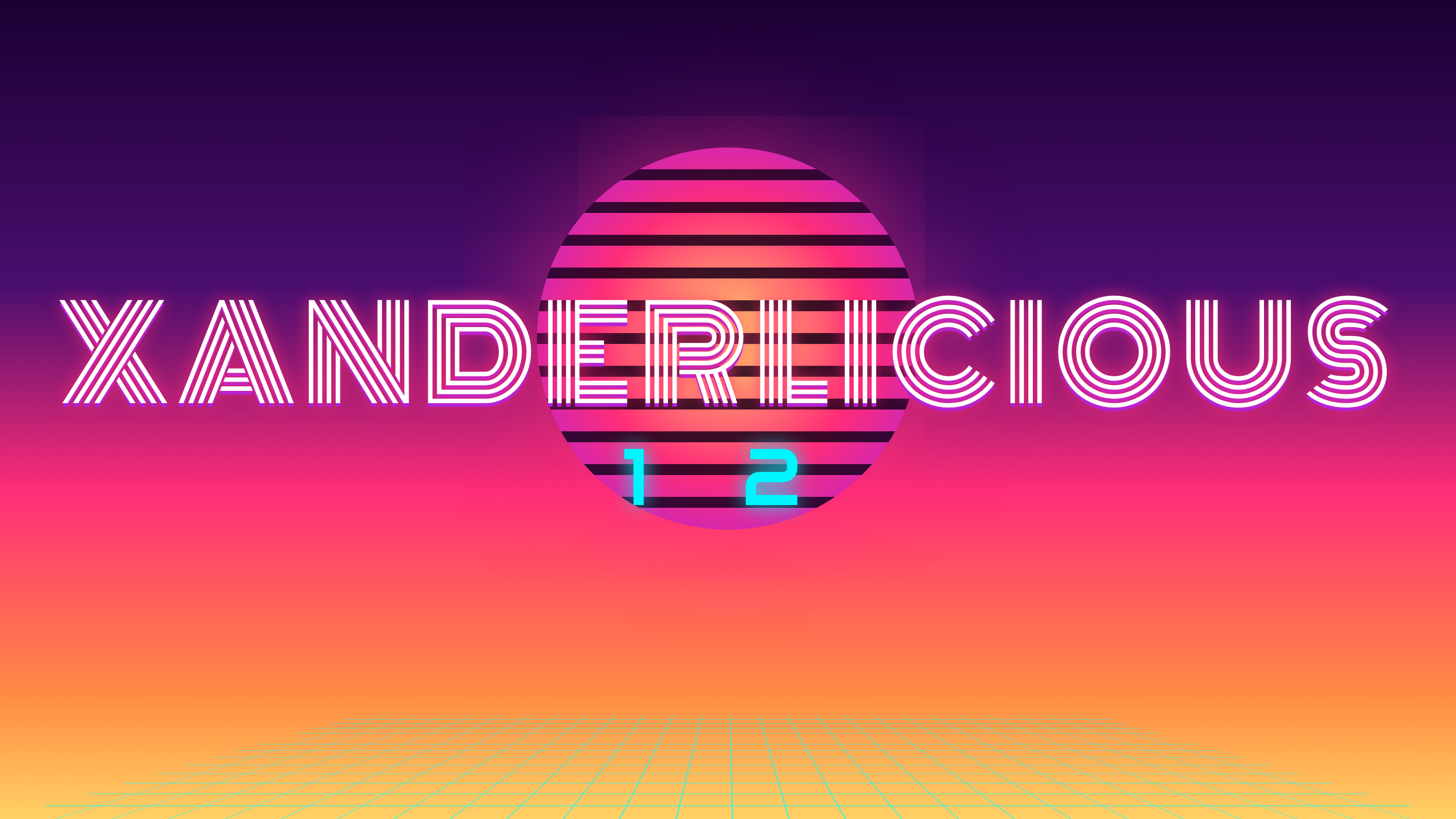 Vaporwave Sunset